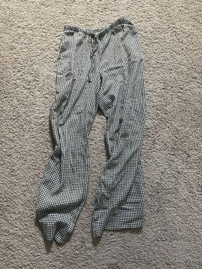 a new day Black & White Gingham Pants